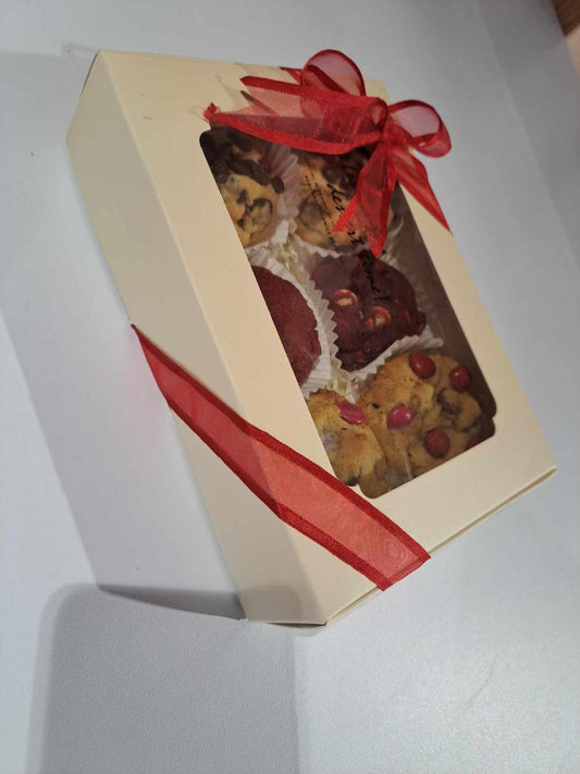 Valentines Mini Chunky Cookies (6-Pack)